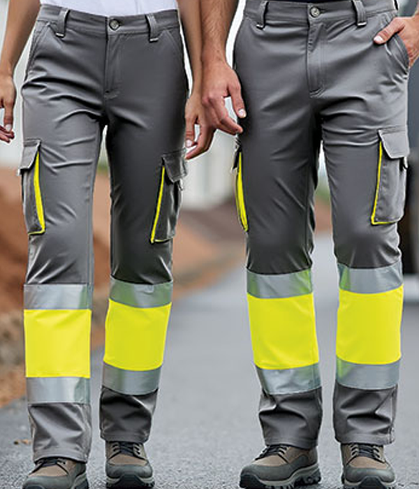 Pantalón Multibolsillos Alta Visibilidad FACTORY
