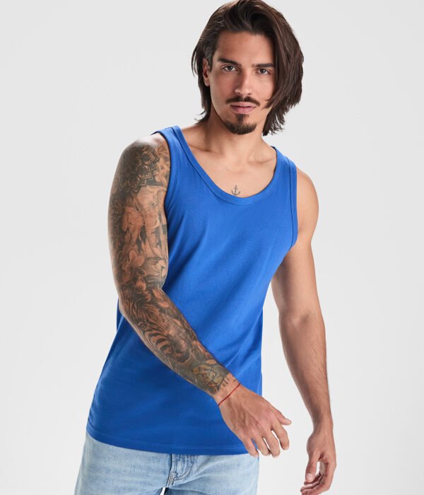 Camiseta Roly Texas 6545 Hombre Tirantes