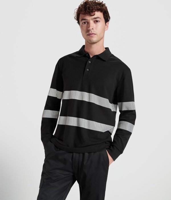 Polo Visibilidad Aumentada Roly Foran L/S 9325 Hombre