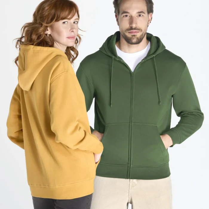 Sudadera Cremallera Completa y Capucha SWUAHOOD