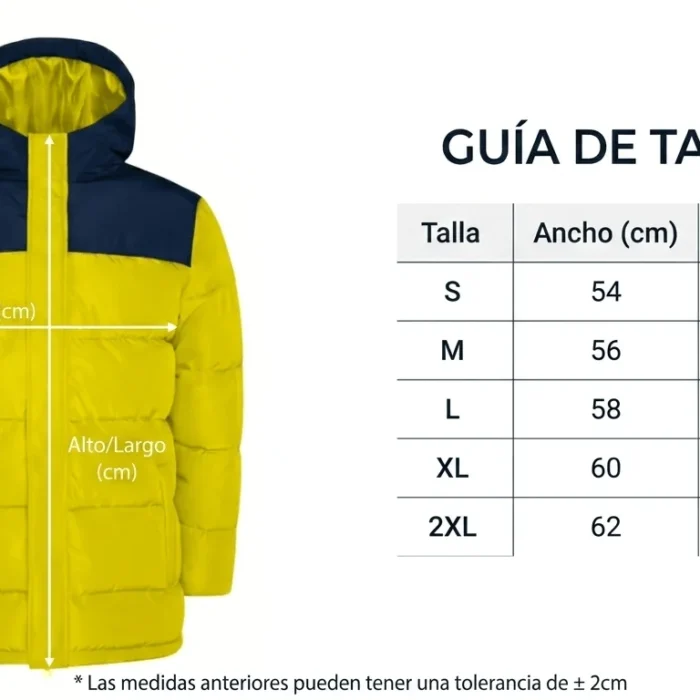 Parka Acolchada Roly Tallin 5075 Hombre