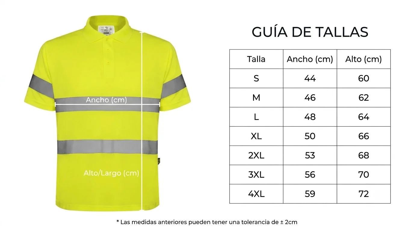 Polo Alta Visibilidad Roly Polaris 9302
